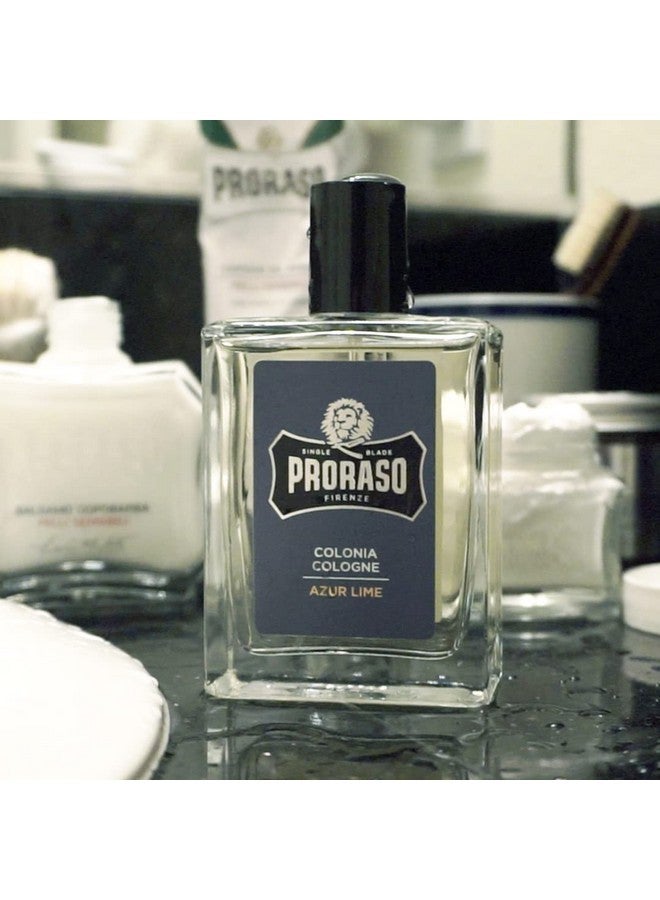 proraso Eau De Cologne, Azur Lime, 3.4 Fl Oz - Image 3