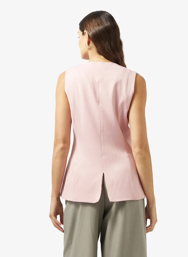 ايلا Longline Sleeveless Vest