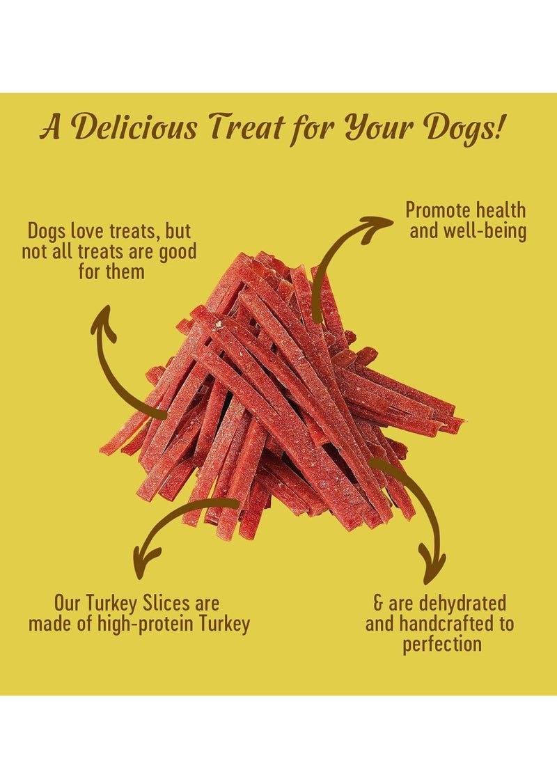 Dog Fest Turkey Slices Soft Handcrafted Treats For Adult Dogs 2X90g  - Image 3