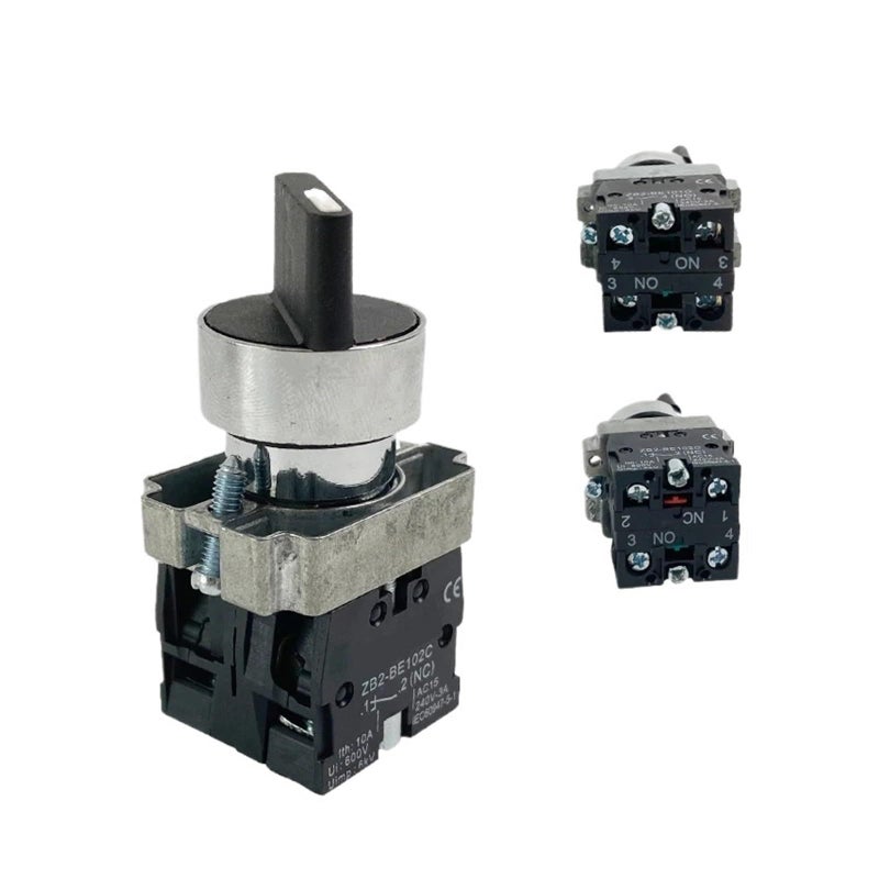 Rotary Selector Switch 2 3 Position Latching Momentary Reset XB2 BD33 20pcs - Image 4
