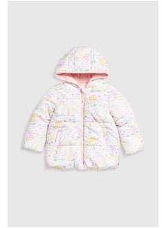 mothercare Floral Padded Jacket  - Image 1