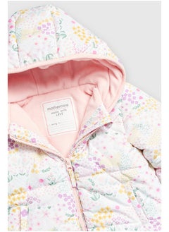 mothercare Floral Padded Jacket  - Image 2