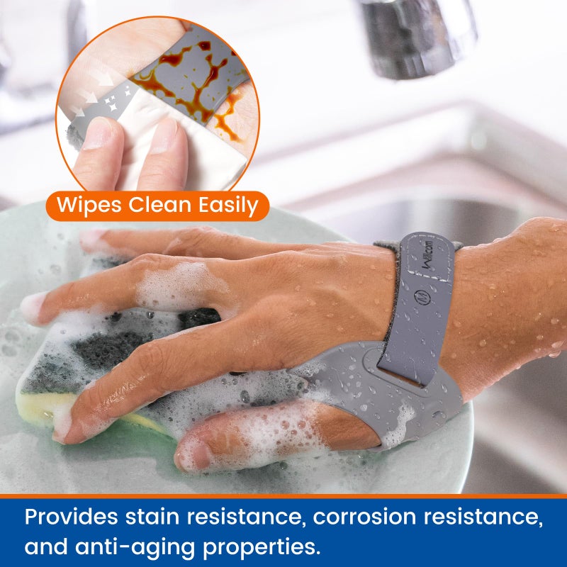 Willcom CMC Thumb Brace - CMC Joint thumb arthritis brace for Osteoarthritis Pain, Flexible Thumb Stabilizer & Support for Arthritis Pain Relief for Women and Menï¼ˆLeft Hand - Mediumï¼‰ - Image 5