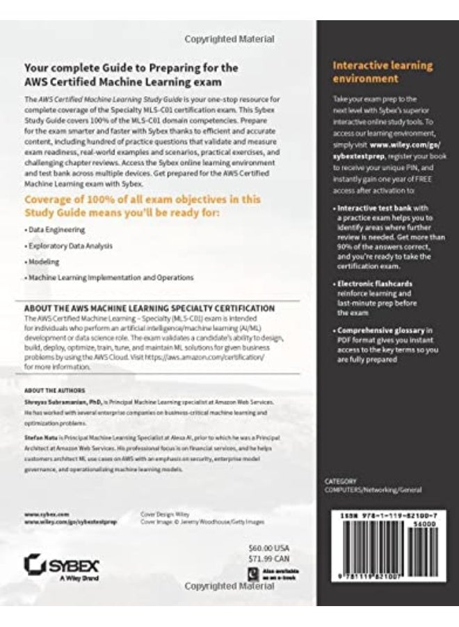 AWS Certified Machine Learning Study Guide: Specialty (MLS-C01) Exam  - Image 2