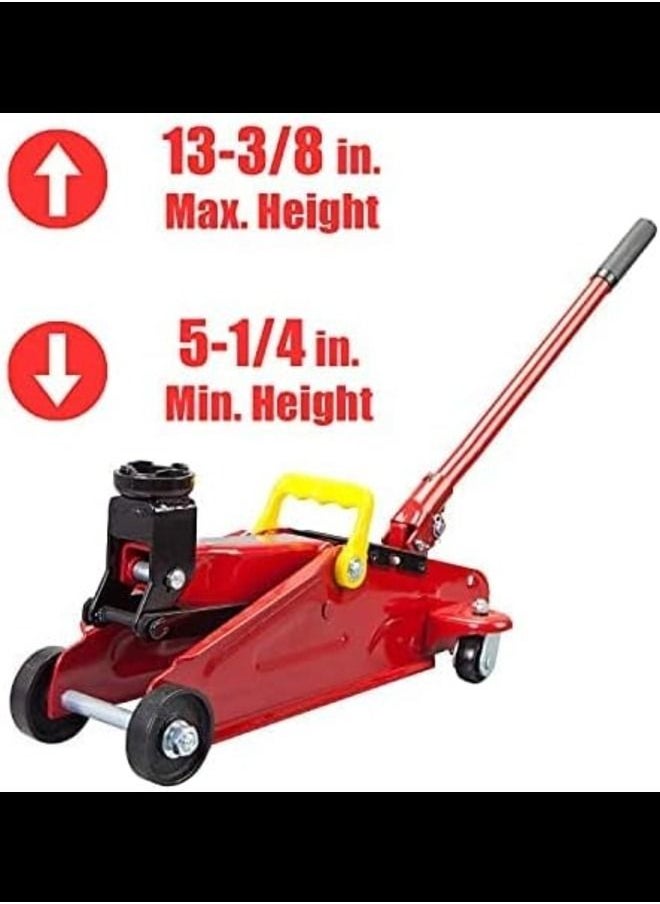 ABBASALI 2 Ton Hydraulic Trolley Floor Jack Combo with Jack Stands, 3 Ton Capacity  - Image 2