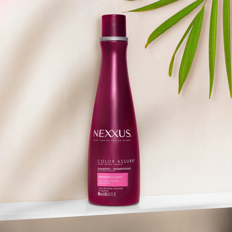 Nexxus Color Assure Shampoo ProteinFusion Twin Pack For Colored Hair Enhanced Color Vibrancy Sulfate-free & Silicone-free 13.5 oz - Image 5