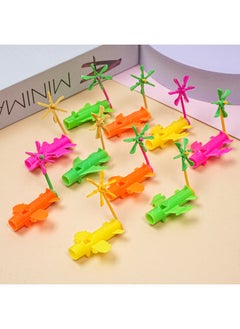 Generic Cartoon Windmill Whistle Parent-Child Interactive Children's Toy Kindergarten Gift Creative Push-Sweep Code Activity Small Gift-Specifications:Windmill Whistle  - Image 4