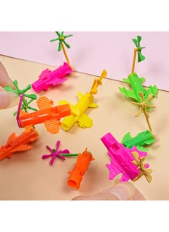 Generic Cartoon Windmill Whistle Parent-Child Interactive Children's Toy Kindergarten Gift Creative Push-Sweep Code Activity Small Gift-Specifications:Windmill Whistle  - Image 3