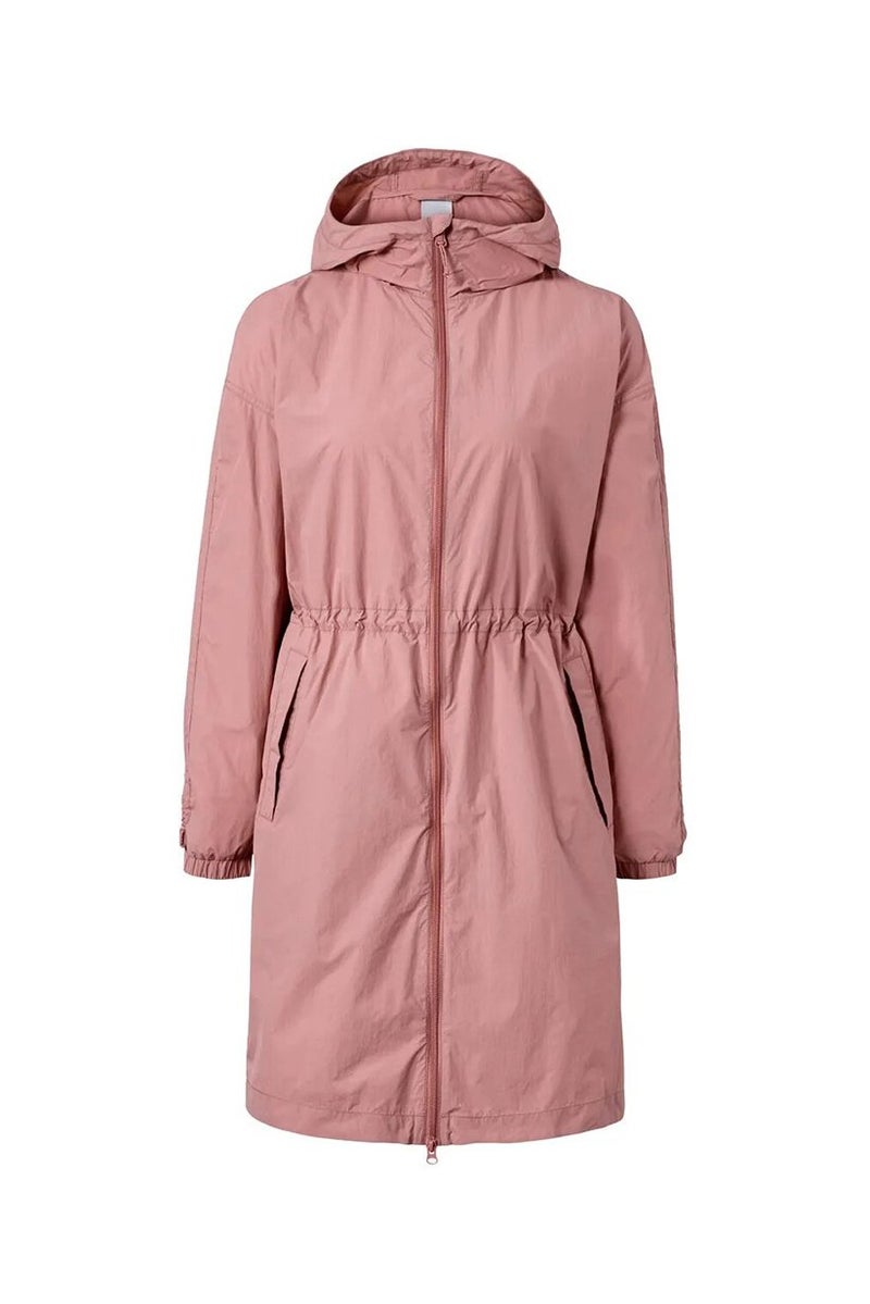 Women Lightweight Parka Jacket, Pink