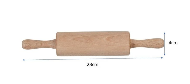 تالا Tala Mini Rolling Pin Compact Beechwood Rolling Pin for Baking, Pastry, Dough & Craft, Perfect for Kids and Young Bakers - Image 4