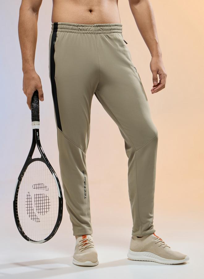 Technosport Men Contrast Side Panel Slim Fit Track Pants - Image 2