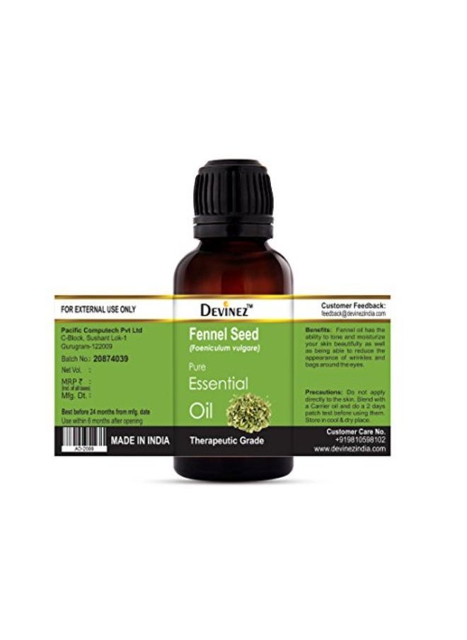 Devinez Pure, Natural And Undiluted Fennel Seed Essential Oil In Glass Bottle - 30Ml  - Image 4
