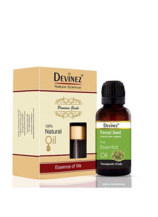 Devinez Pure, Natural And Undiluted Fennel Seed Essential Oil In Glass Bottle - 30Ml  - Image 3
