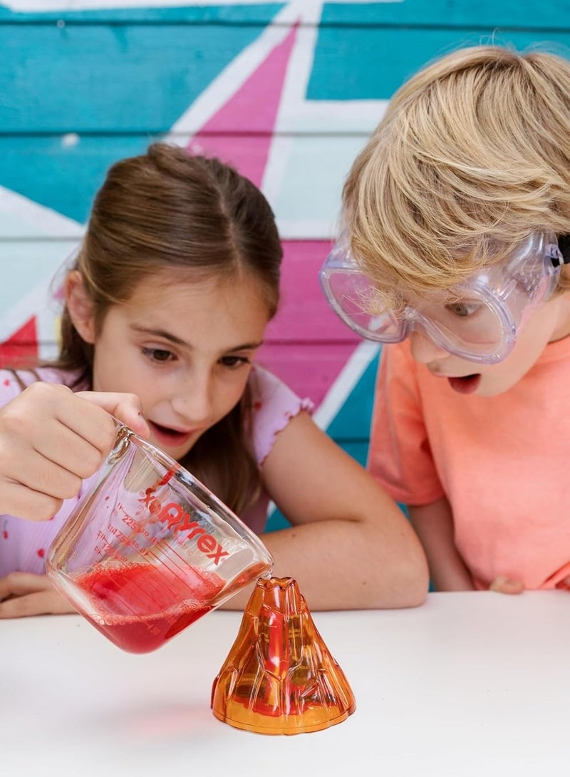 4M KidzLabs Table Top Volcano – DIY Eruption Science Kit for Kids – Mini Volcano Model with Safe Chemical Reaction – Educational STEM Toy for Ages 8+ | 00-03465 - Image 4