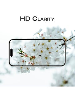 ELTRAZONE Camera Lens Protector for iPhone 15 Pro and 15 Pro Max Tempered Glass Aluminum Ring Cover, HD Clear, iPhone Camera Design Matching, Anti-Reflection, Anti-Scratch, Full Set (White Titanium)  - Image 4