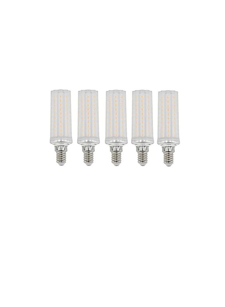 Quanta Energy Saving LED Corn Lamp Rateel 8W 850 Lumen E14 (PACK OF 5, DAYLIGHT) - Image 2