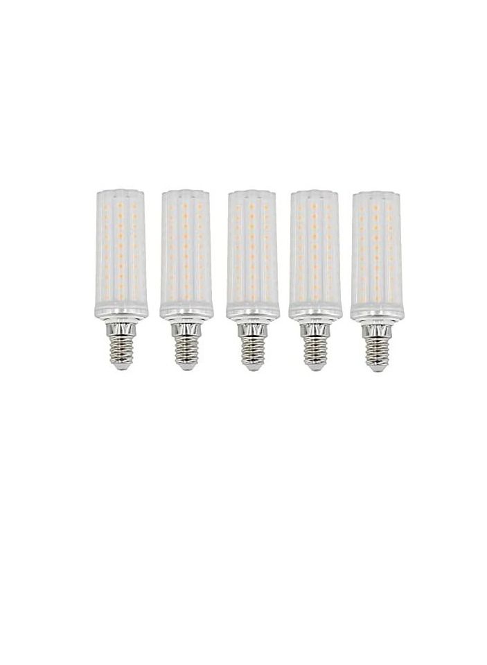 Quanta Energy Saving LED Corn Lamp Rateel 8W 850 Lumen E14 (PACK OF 5, DAYLIGHT) - Image 1