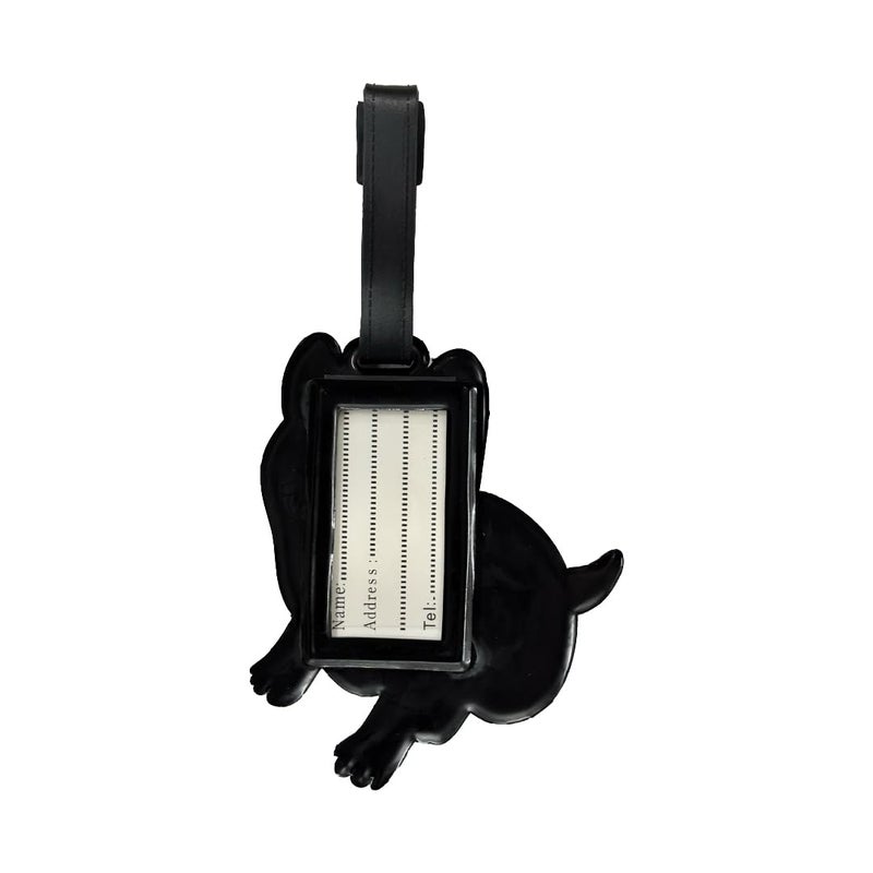 Eitheo Luggage Tags for Kids Luggage Tags with Name & Address Label | Silicone Luggage Tags for Suitcases, Tags for Travel Bags/School Bags Identification tag Colorful Multi (Dog) - Image 5