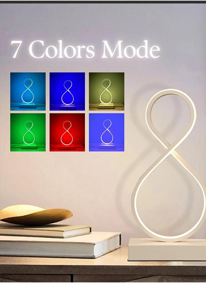 HOCC - HOCC Infinity Table Lamp With 8 Switchable Colours - Image 1