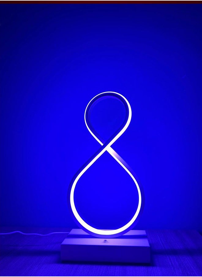 HOCC - HOCC Infinity Table Lamp With 8 Switchable Colours - Image 1