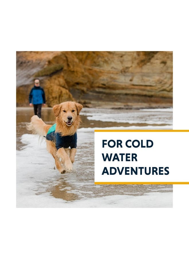 RUFFWEAR - Ruffwear, Undercoat Water Dog Jacket, Insulated Amphibious Gear for Cold Water Swimming, Aurora Teal, Small - Image 1