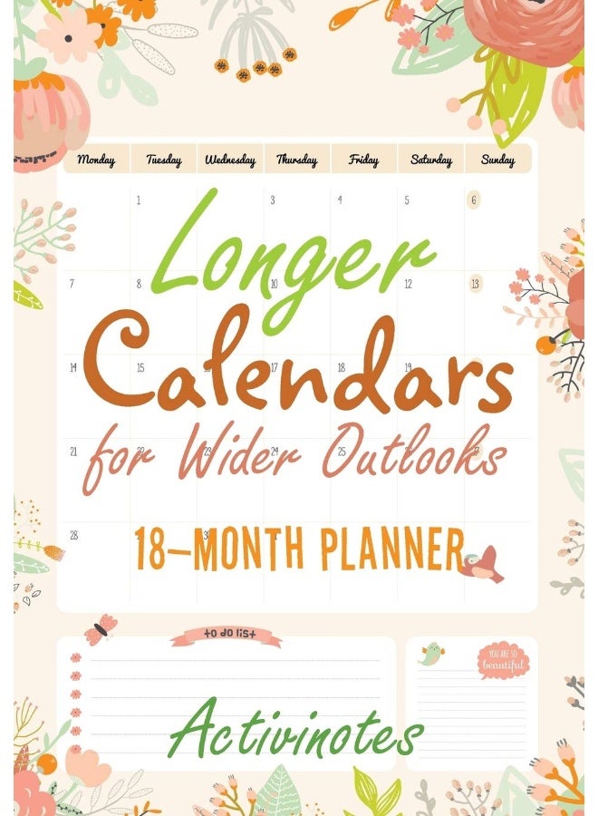 Longer Calendars for Wider Outlooks - 18-Month Planner  - Image 1
