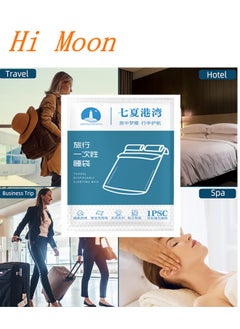 Hi Moon Custom Travel Hotel Hygiene Non-woven Bed Item Set Disposable Sleeping Bag  - Image 4
