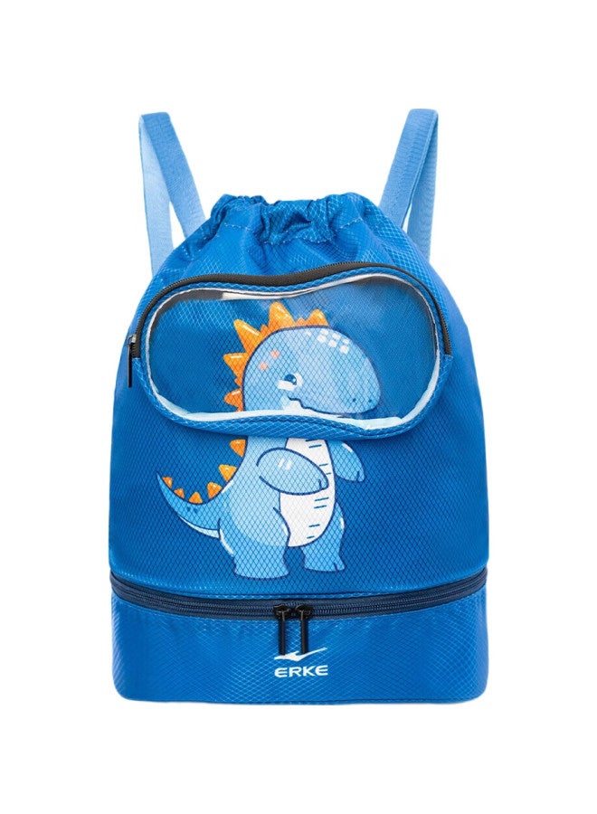 ERKE Children'S Swim Bag With Wet And Dry Separation, Water-Resistant, For Boys And Girls, Portable Sports Backpack With Large Capacity Storage Pockets - Image 1