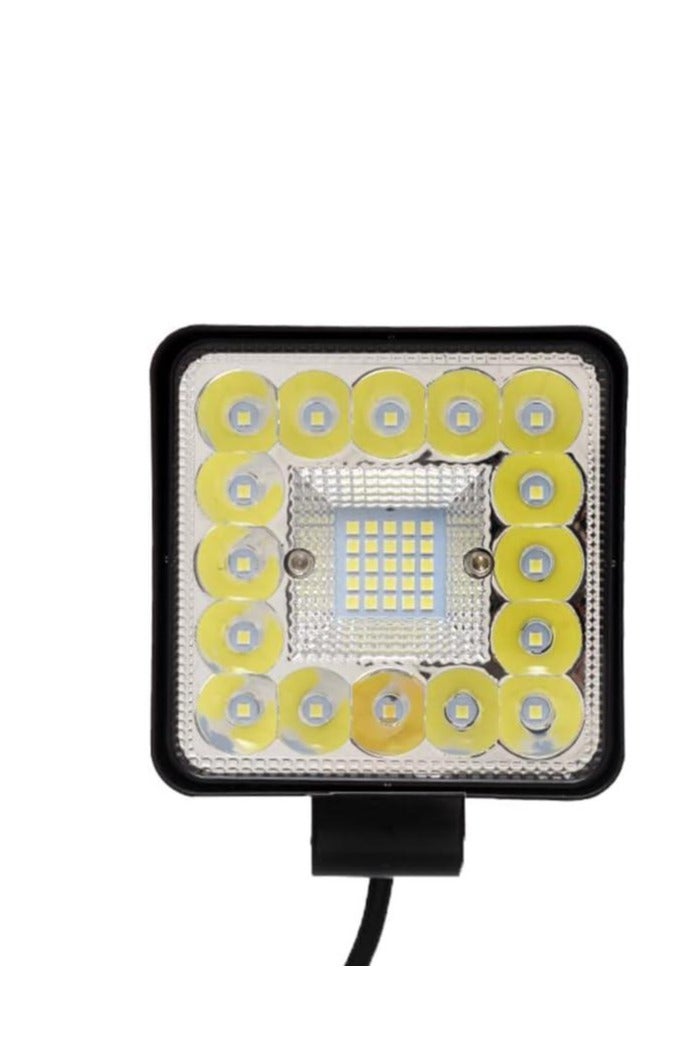 Square Car Light 16 Large LED 25 Small LED 123W 50,000 Hours Waterproof - Image 3