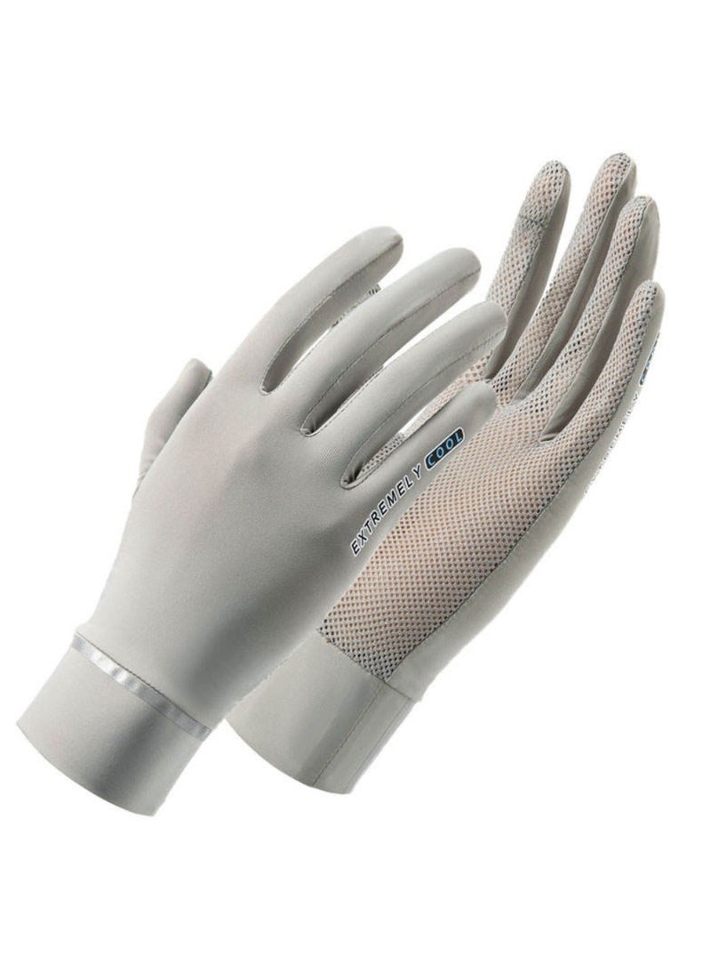 قفازات نسائية واقية من الشمس للحماية من الأشعة فوق البنفسجية، قفازات صيفية للوقاية من الشمس، قفازات تعمل باللمس للقيادة وركوب الخيل