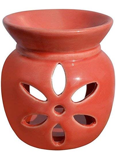 homedecor anurudh cermic Aroma Oil Pack of2 Burner10 ml fragance with 2 tealight Diffusert  - Image 2