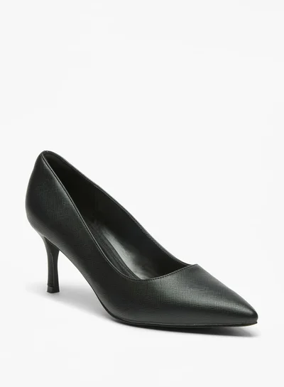 فلورا بيلا من شو إكسبرس Solid Slip-On Pumps with Stiletto Heels