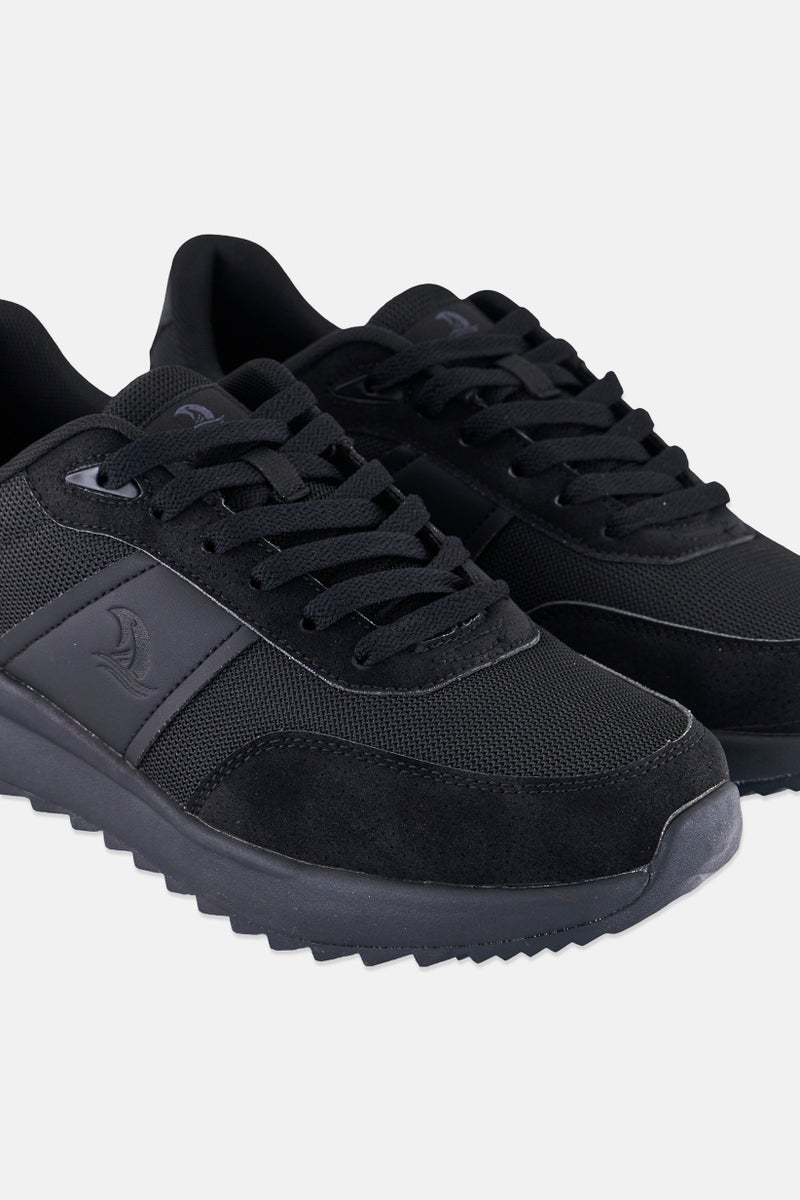 Nordland أحذية مشي للرجال برباط، سوداء - Image 3