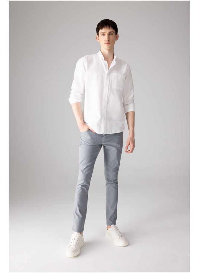 DeFacto Man Slim Fit Chino Trousers  - Image 2