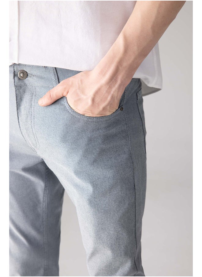 DeFacto Man Slim Fit Chino Trousers  - Image 3