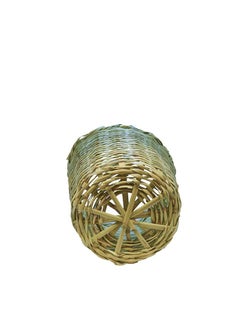Egypt Antiques Wicker balcony rail, height 35 cm, diameter 20 cm, handmade  - Image 3