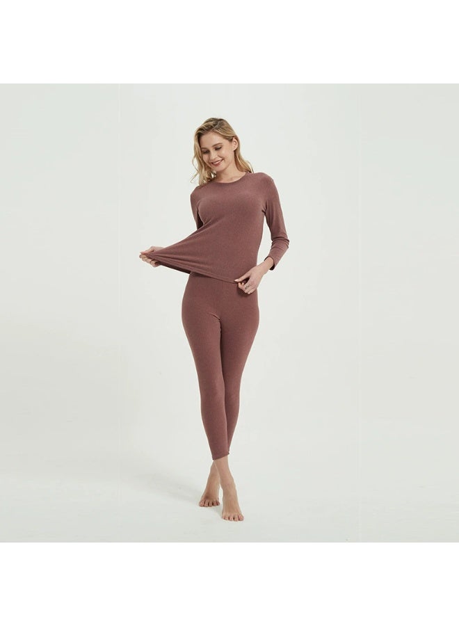 general Thermal Underwear for Women Fleece Lined Base Layer Pajama Set Cold Weather - Image 1
