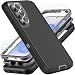 YKHJKLEC for Samsung Galaxy S25 Case ONLY NOT FIT Galaxy S25 EdgeS25 PlusS25 Ultra Military Grade Case with 2Pcs Tempered Glass Screen Protector 1Pcs Camera Lens Protector BlackGrey - Image 2