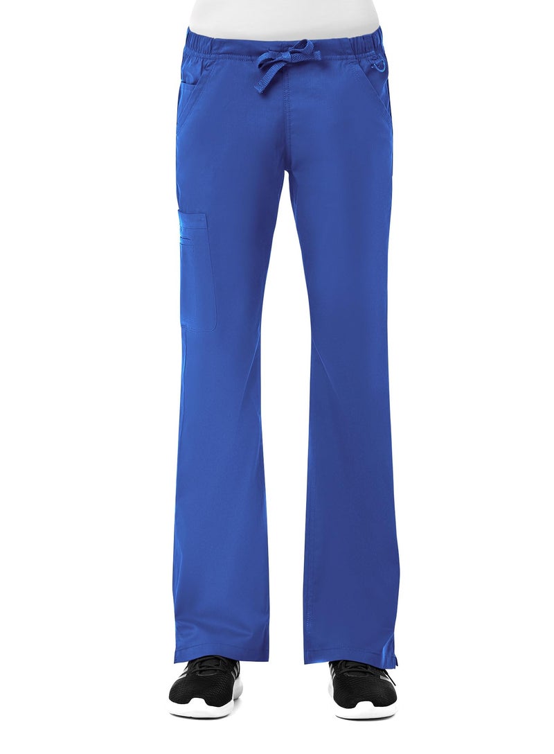 Maevn Women's Straight Leg Cargo Pants(Royal Blue, Small Tall) - Image 1