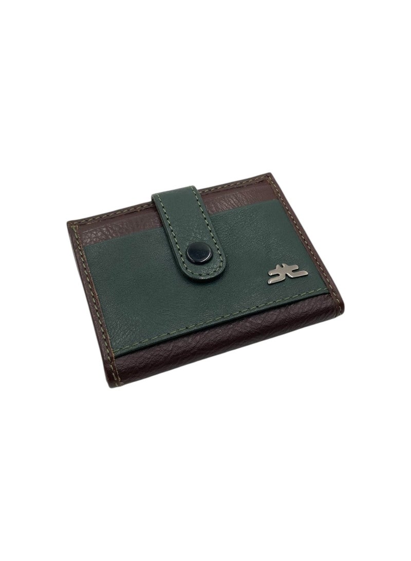 LAVERI LEATHER RFID Compact Cards & Cash Wallet # 4029C - Image 4