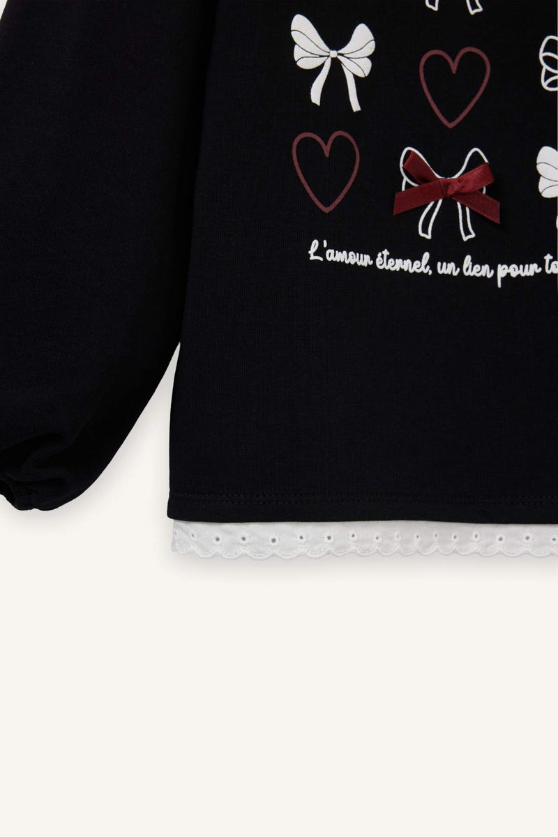 DeFacto Oversize Fit Crew Neck Sweatshirt - Image 4