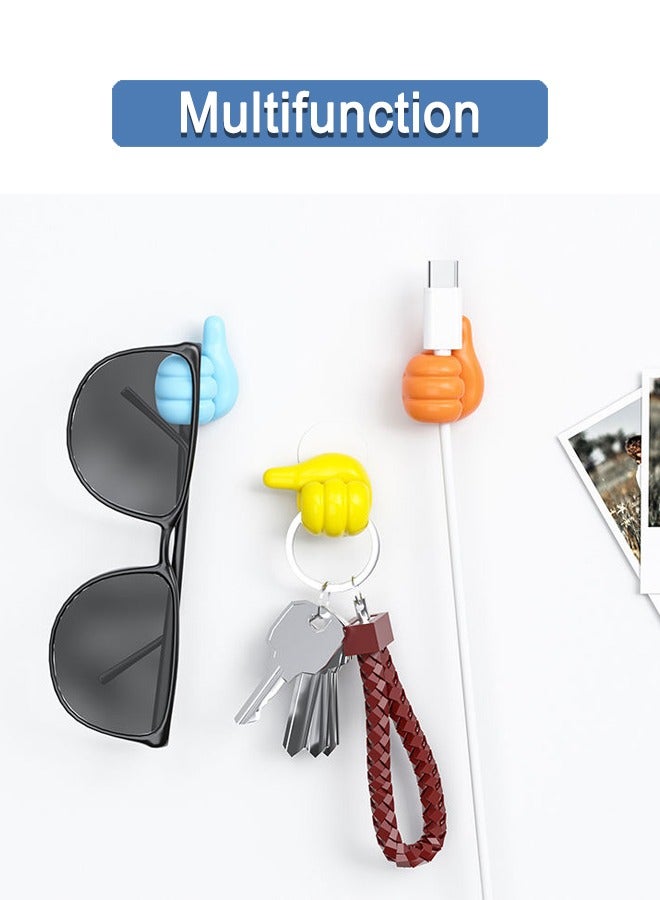 20PCS Thumb Mini Cable Organizer Silicone USB Cable Management Clips Desktop Wire Manager Cord Holder For Earphone Mouse Bobbin Winder  - Image 5
