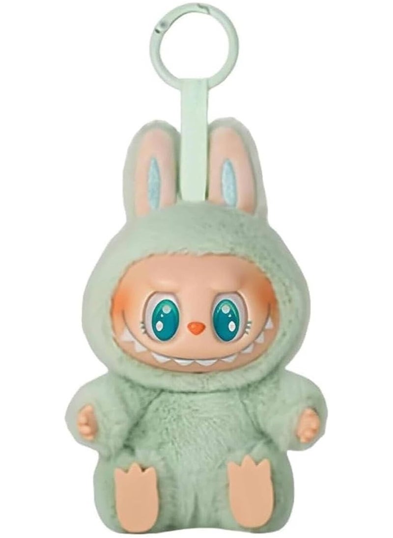LABUBU LABUBU Mini Plush Toy, Soft & Cute Plush Doll, Adorable Collectible Pendant, Plush Dolls for Bags & Keys, Gifts for Boys and Girls  - Image 1