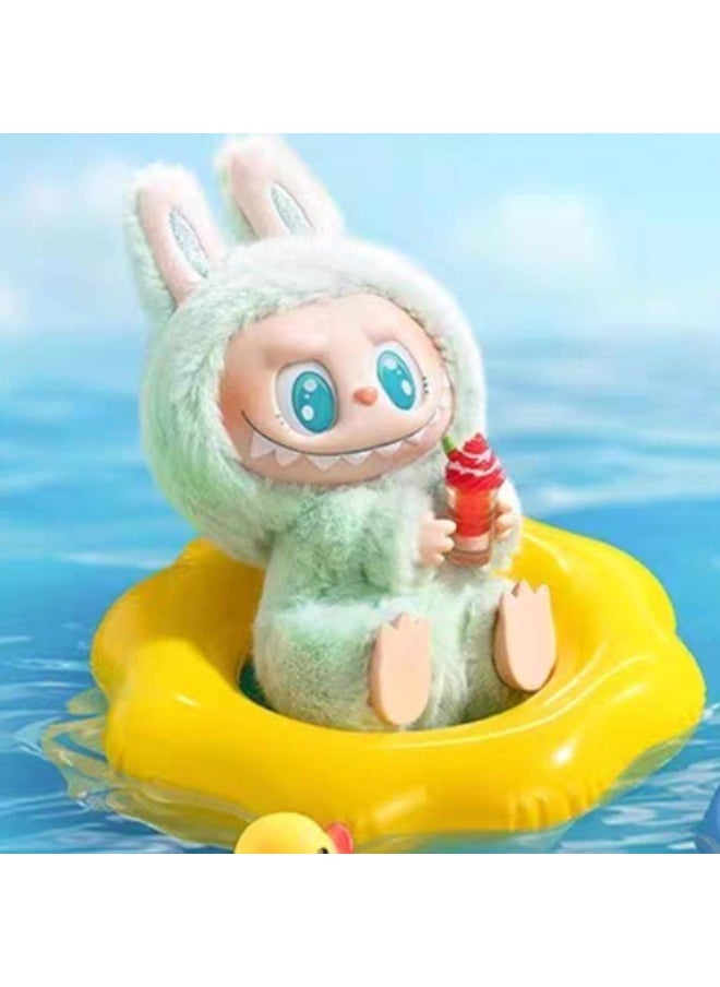LABUBU LABUBU Mini Plush Toy, Soft & Cute Plush Doll, Adorable Collectible Pendant, Plush Dolls for Bags & Keys, Gifts for Boys and Girls  - Image 2