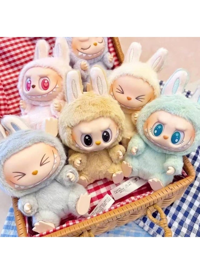 LABUBU LABUBU Mini Plush Toy, Soft & Cute Plush Doll, Adorable Collectible Pendant, Plush Dolls for Bags & Keys, Gifts for Boys and Girls  - Image 4