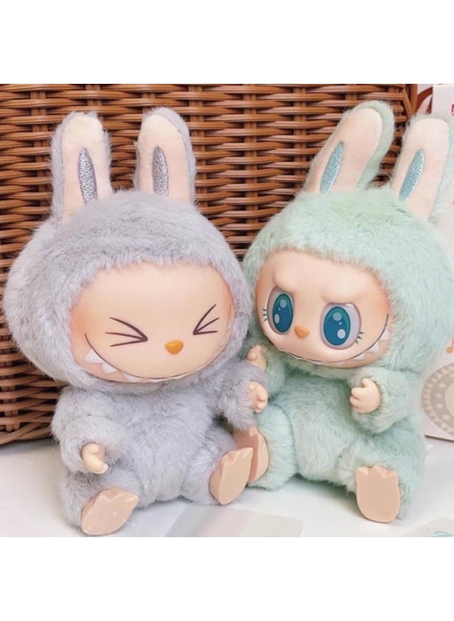 LABUBU LABUBU Mini Plush Toy, Soft & Cute Plush Doll, Adorable Collectible Pendant, Plush Dolls for Bags & Keys, Gifts for Boys and Girls  - Image 3