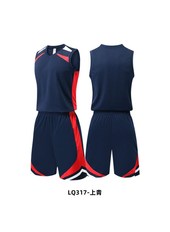 New Basketball Clothes Men's And Women's Jersey Compeion Printed Primary And Secondary School Students Practical Sports Children's Vest Training Clothes Suit