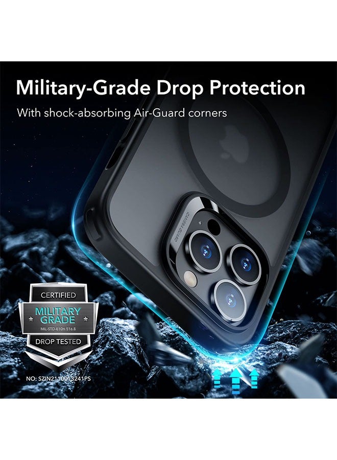 For iPhone 15 Pro Case MagSafe Compatible, Shockproof Military Grade Protection, Magnetic Case for iPhone (Black) - Image 4