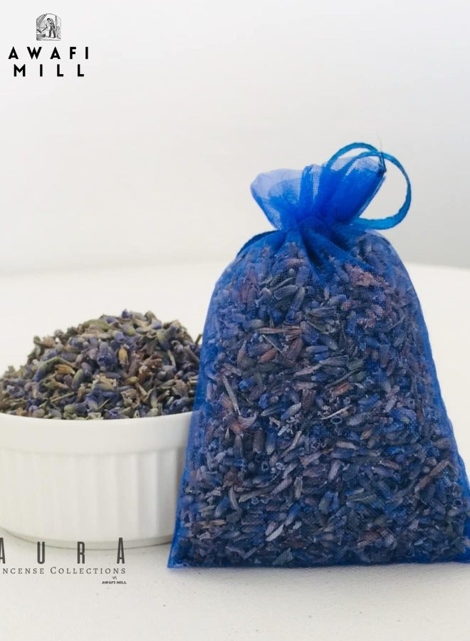 Awafi Mill Lavender Bags Sachets |  Fresh Harvested Violet Buds  - Image 2