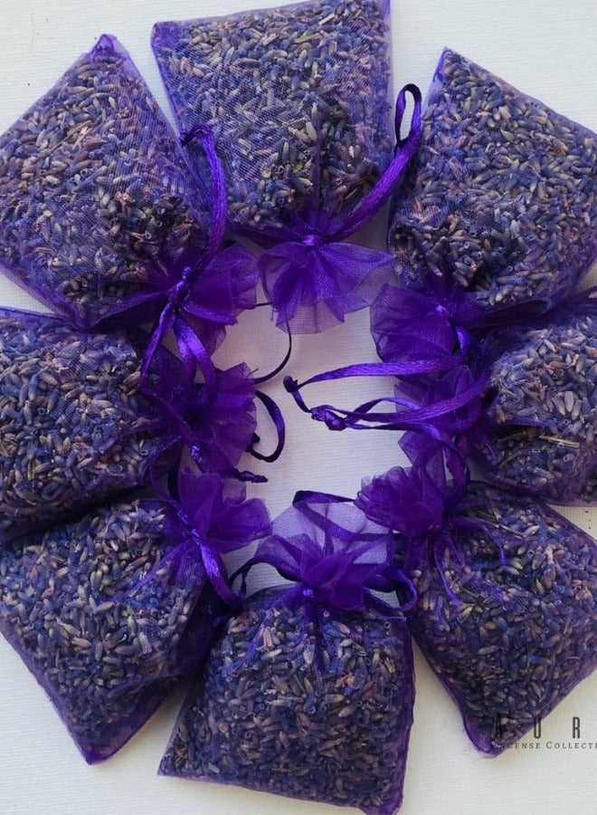 Awafi Mill Lavender Bags Sachets |  Fresh Harvested Violet Buds  - Image 3